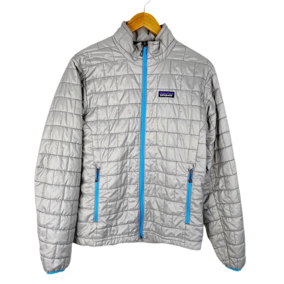 Patagonia Other - Patagonia Mens Nano puff Puffer jacket blue grey size small